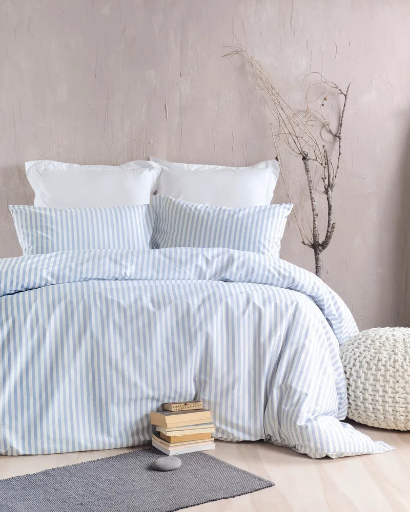 Σετ σεντόνια μονά (160Χ260) ELOISE BLUE, RYTHMOS HOME