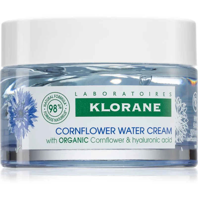 Klorane Cornflower Organic ενυδατική κρέμα ημέρας 50 ml