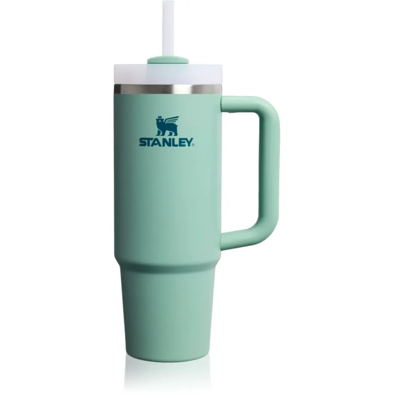 Stanley Quencher H2.O FlowState™ Tumbler ποτήρι από ανοξείδωτο ατσάλι με καλαμάκι μεσαίο Spring Green 890 ml