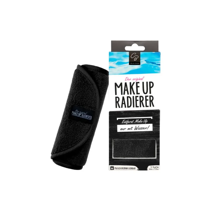 Make up radierer Cleaning Cloth Zero Waste, black eco-edition