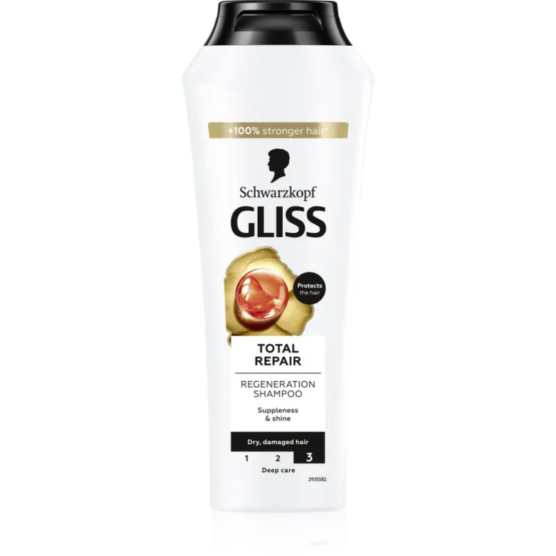 Schwarzkopf Gliss Total Repair εντατικά αποκαταστατικό σαμπουάν 250 ml