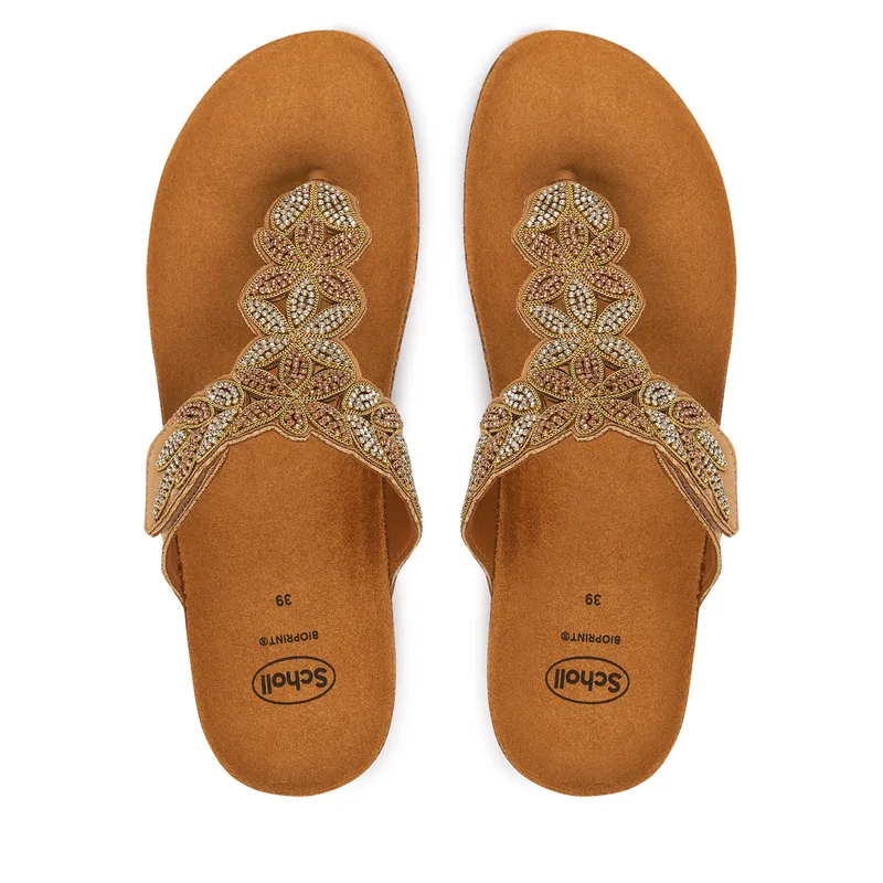 Σαγιονάρες Scholl Otranto Flip-Flop MF00695 Καφέ