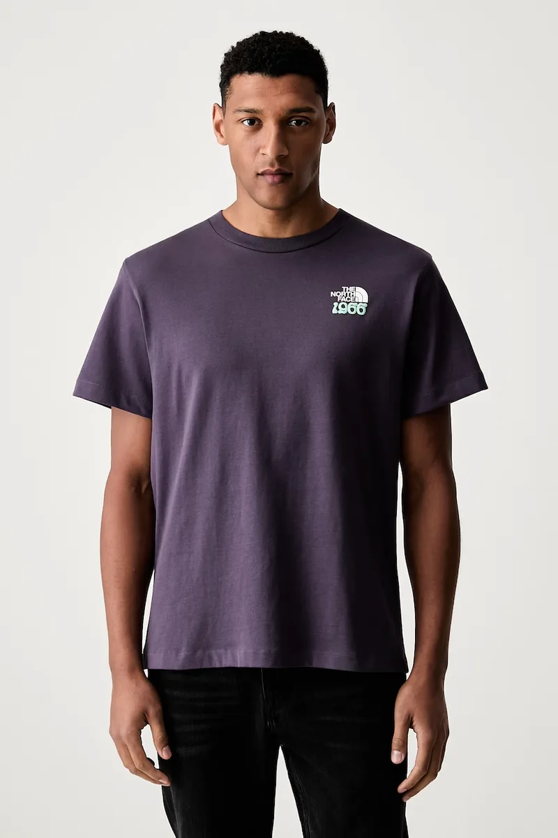 The North Face t-shirt ανδρικό βαμβακερό 1966 TNF RELAXED