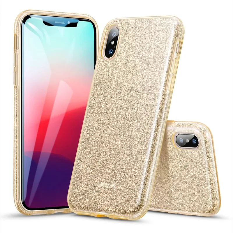 ESR iPhone Xs Max Make Up Series Champagne Χρυσό