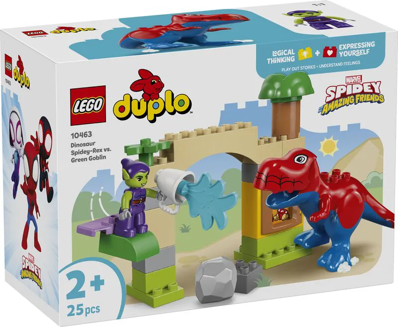 LEGO® Duplo Dinosaur Spidey-Rex vs. Green Goblin (10463)