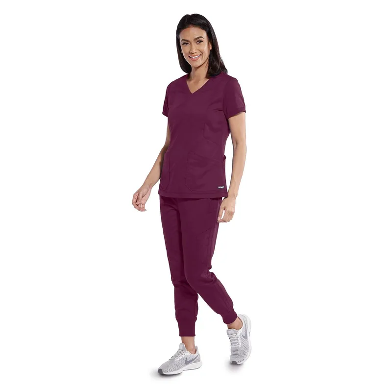 Μπλούζα Γυναικεία Yγειονομικών Kira V-Neck Grey's Anatomy Wine
