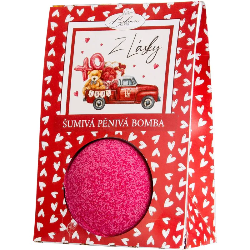 Bohemia Gifts & Cosmetics Bath Bombs With Love βόμβα μπάνιου 110 γρ