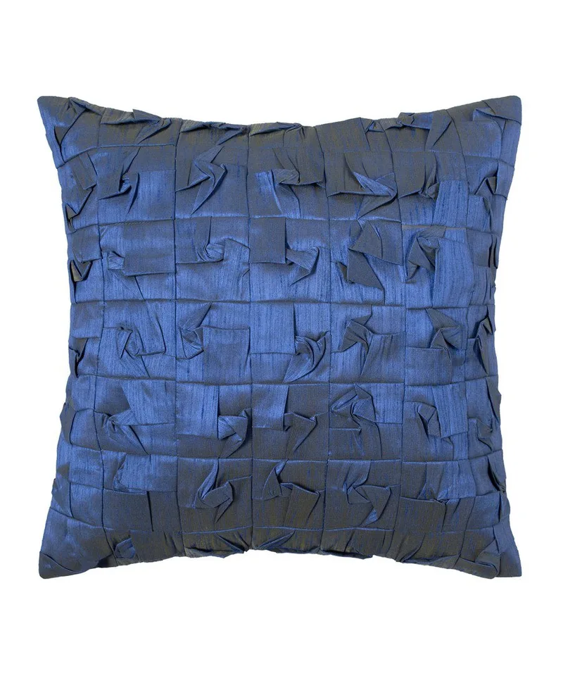 Μαξιλαροθήκη Διακόσμησης Silk Fashion 3918 Μπλε 45x45
