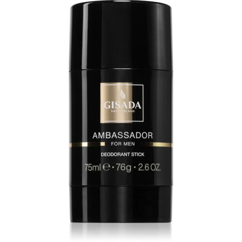 Gisada Ambassador στερεό αποσμητικό για άντρες 75 ml