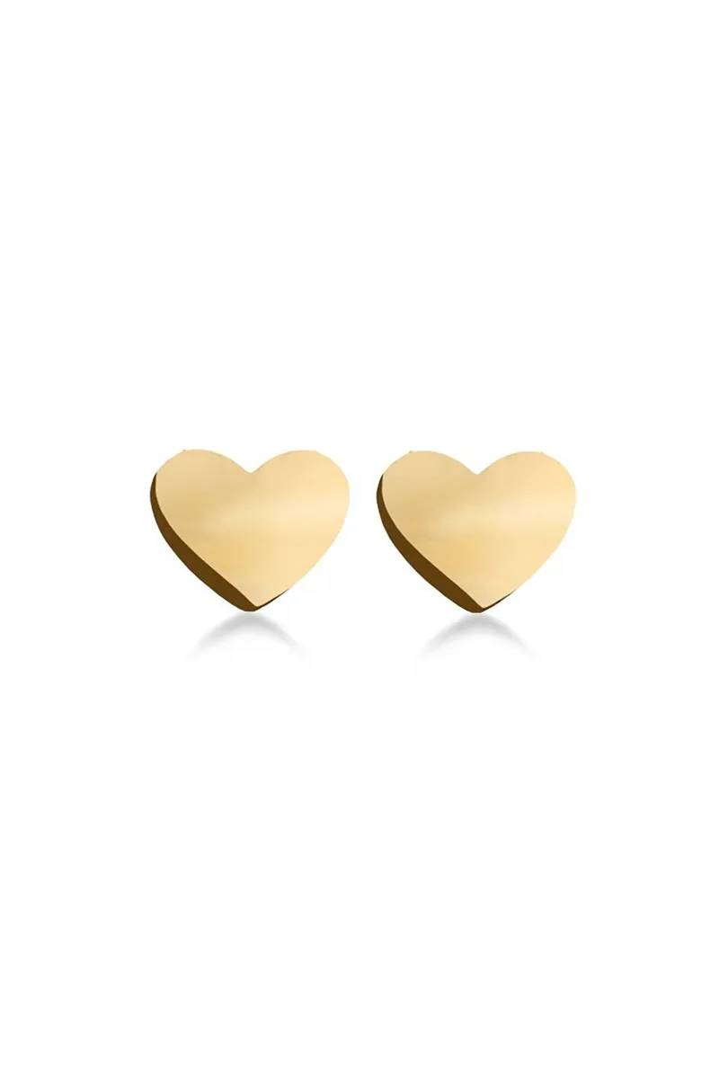 EDBLAD γυναικεία σκουλαρίκια "Pure Heart Studs Χρυσό" - 108642