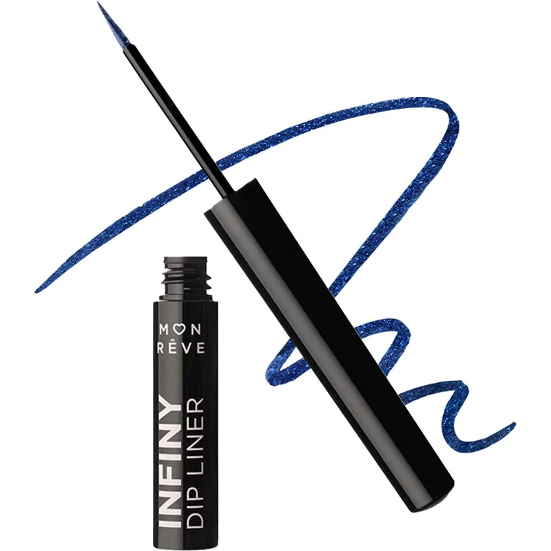 Mon Reve Infiny Dip Liner Waterproof Ultra Long-Wear Liquid Eyeliner Αδιάβροχο Υγρό Eyeliner Πολύ Μεγάλης Διάρκειας 2ml - 02 Midnight Blue