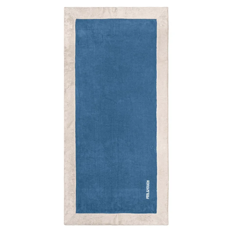 Πετσέτα Θαλάσσης (80x170) Feel & Touch Caribbean Denim