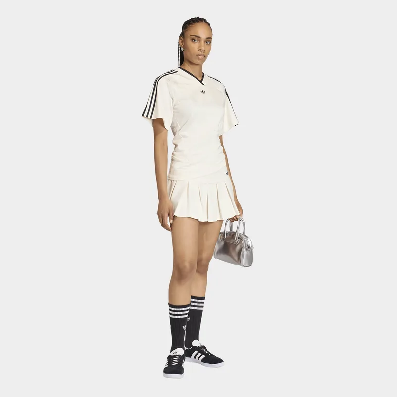 adidas Originals W Rouched Football Jersey (9000264380_11977)