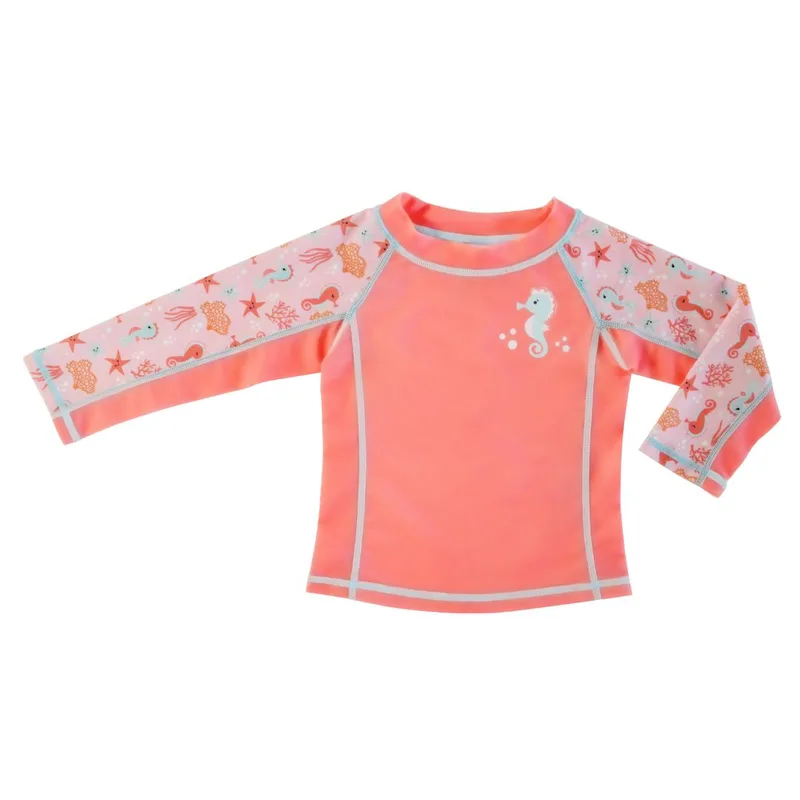 Αντιηλιακό Μπλουζάκι 12-24μηνών UPF50 Sally the Seahorse Zoocchini ZOO12203 (Μέγεθος: 12-24 Μηνών) - Zoocchini - ZOO12203-12-24M