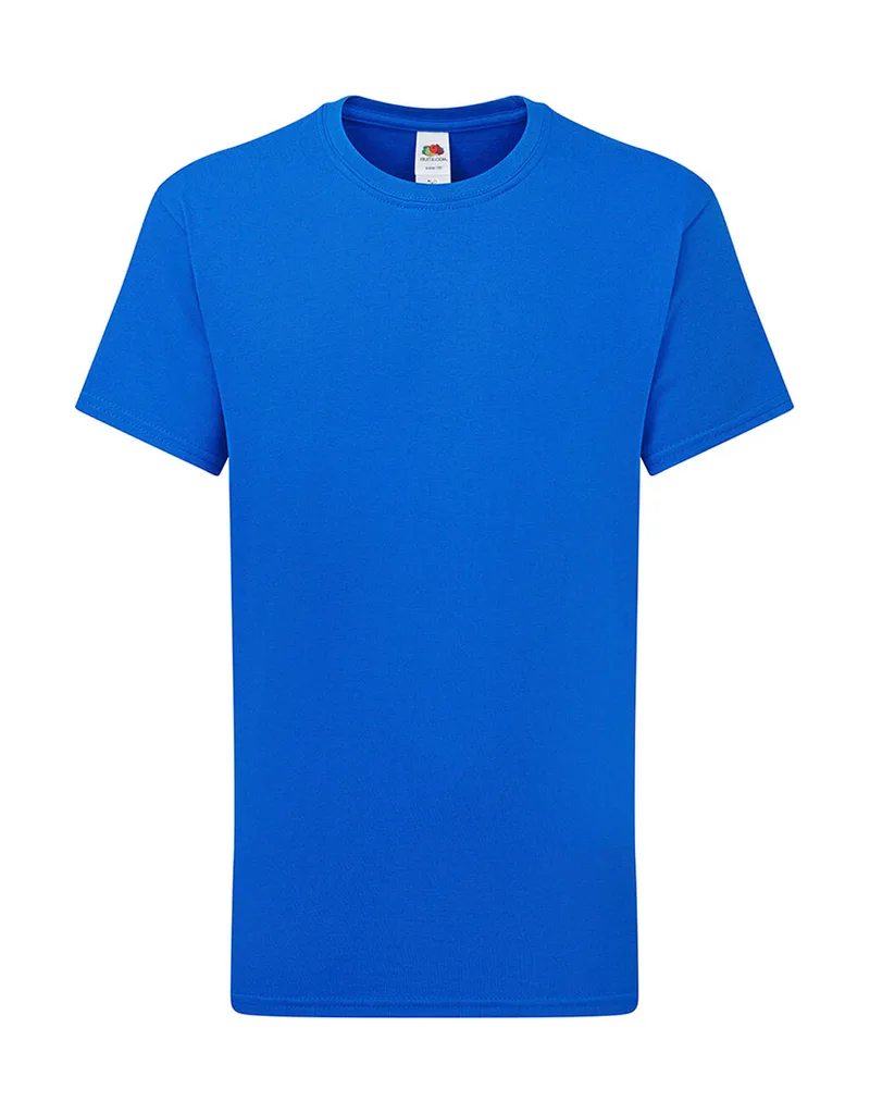 Παιδικό T-Shirt 0613630 Fruit of the Loom Iconic 195 Ringspun Premium Royal Blue