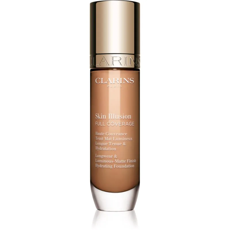 Clarins Skin Illusion Hydrating Foundation Βάση πλήρους κάλυψης απόχρωση 110.5W 30 ml
