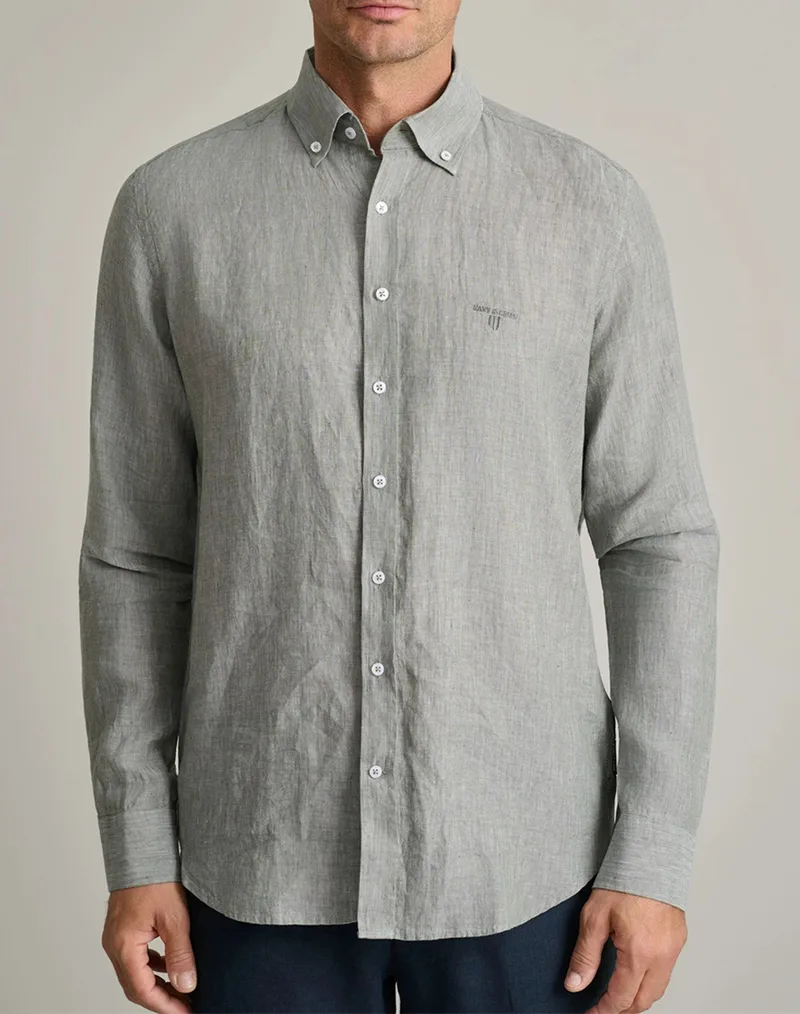 NAVY&GREEN ΠΟΥΚΑΜΙΣΟ COMFORT FIT 24NG.SF020/1B-SILVER GREEN Mixed