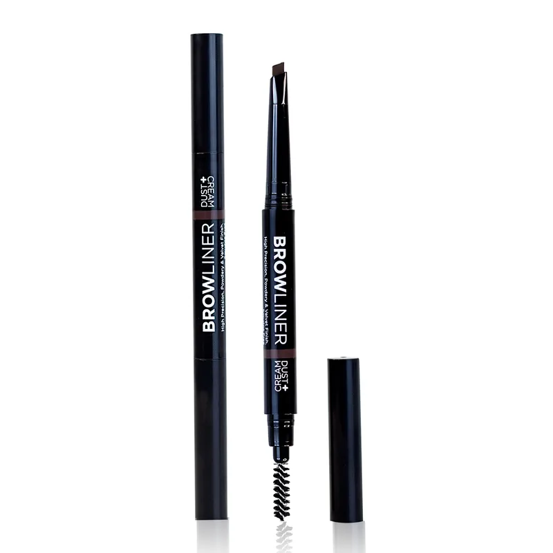 ΜΟΛΥΒΙ ΦΡΥΔΙΩΝ ΜΗΧΑΝΙΚΟ BROW LINER ΜΕ ΒΟΥΡΤΣΑΚΙ ΣΚΟΥΡΟ ΚΑΦΕ 0,3GR