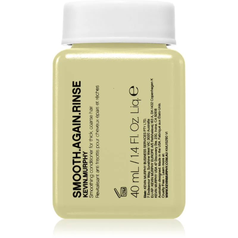 Kevin Murphy Smooth Again Rinse λειαντικό μαλακτικό για δυνατά και ατίθασα μαλλιά 40 ml