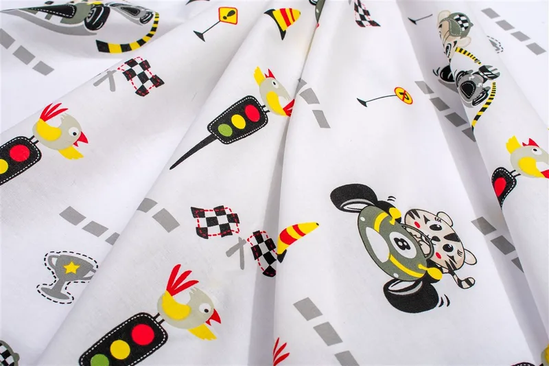 Πάνα Χασές Bebe Βαμβακερή 80x80εκ. Animal Grand Prix 590 White-Olive DimCol (Ύφασμα: Βαμβάκι 100%, Χρώμα: Λευκό) - DimCol - 31111328069