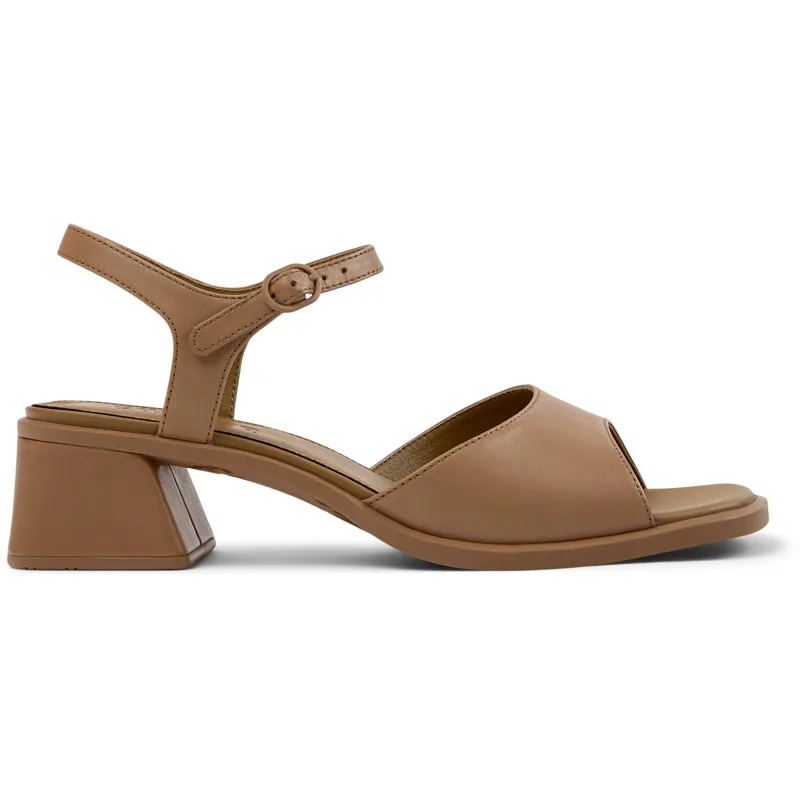 CAMPER Kora Sandal - Πέδιλα Για Γυναικεία - Nude, Μέγεθος 41, Smooth leather