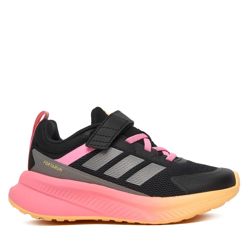 Αθλητικά adidas Fortarun 4.0 El C JR9831 Μαύρο