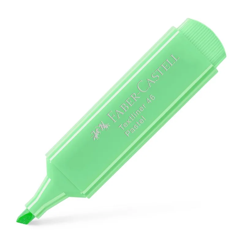 Μαρκαδόρος υπογράμμισης Textliner Pastell 154666 Faber-Castell - Πράσινο ανοιχτό