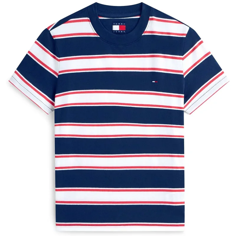 T-shirt με κοντά μανίκια Tommy Jeans Tjw Reg S Flag Jerse