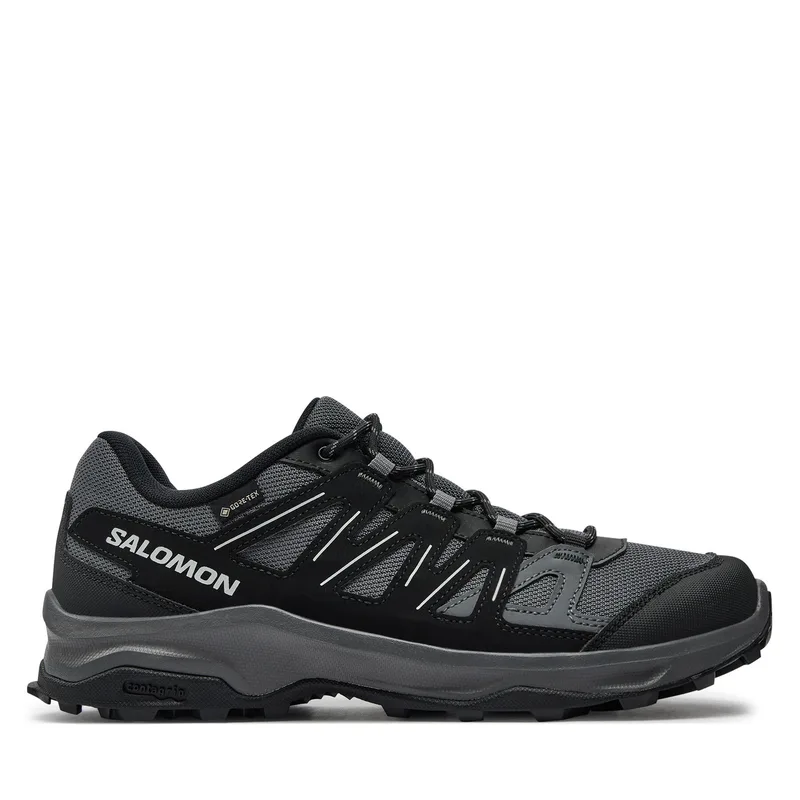 Παπούτσια πεζοπορίας Salomon Grivola Gore-Tex L47605900 Γκρι