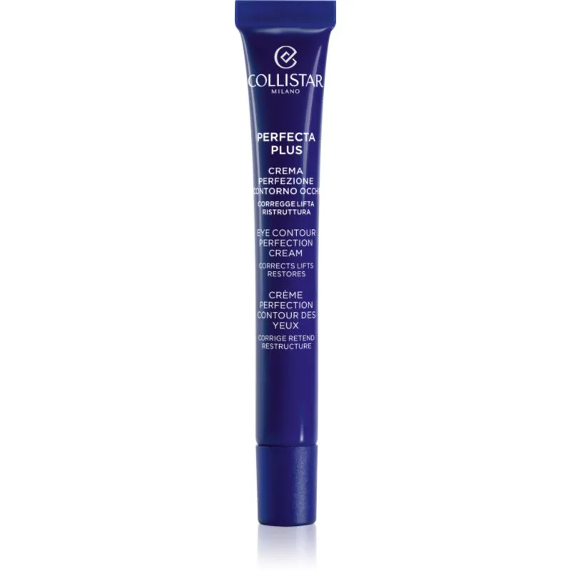 Collistar Perfecta Plus Eye Contour Perfection Cream λαμπρυντική κρέμα ματιών με ανθεκτικά αποτελέσματα 15 ml
