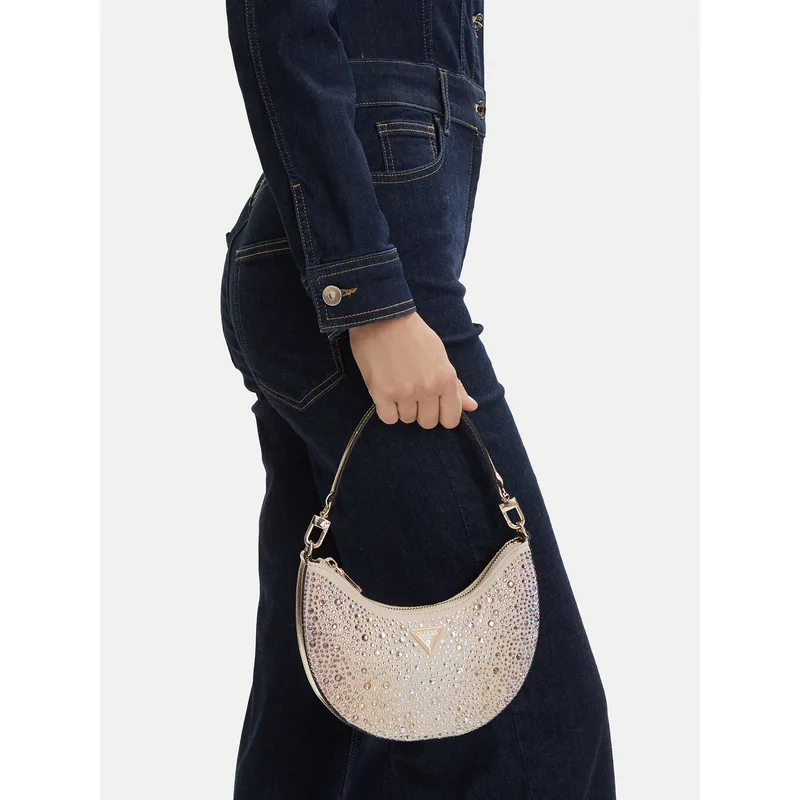 Τσάντα Guess Tasmin Mini HWEG99 31720 Χρυσό