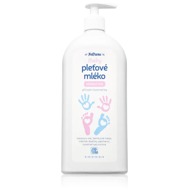 MedPharma Pleťové mléko Sensitive baby Ενυδατική λοσιόν για νεογέννητα 500 ml