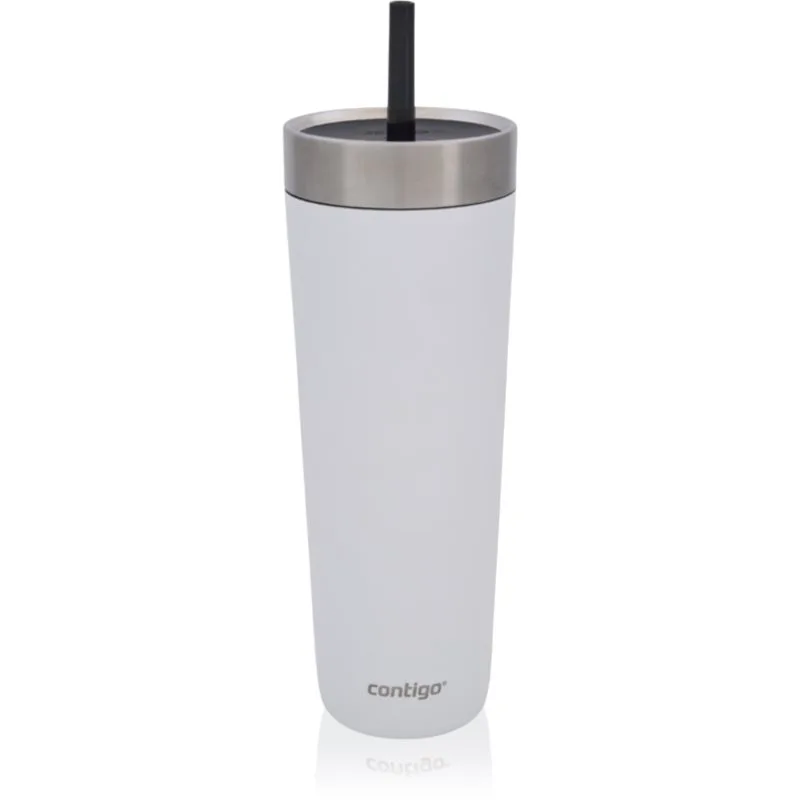 Contigo Luxe Spillproof Tumbler κούπα - θερμός χρώμα White 720 ml