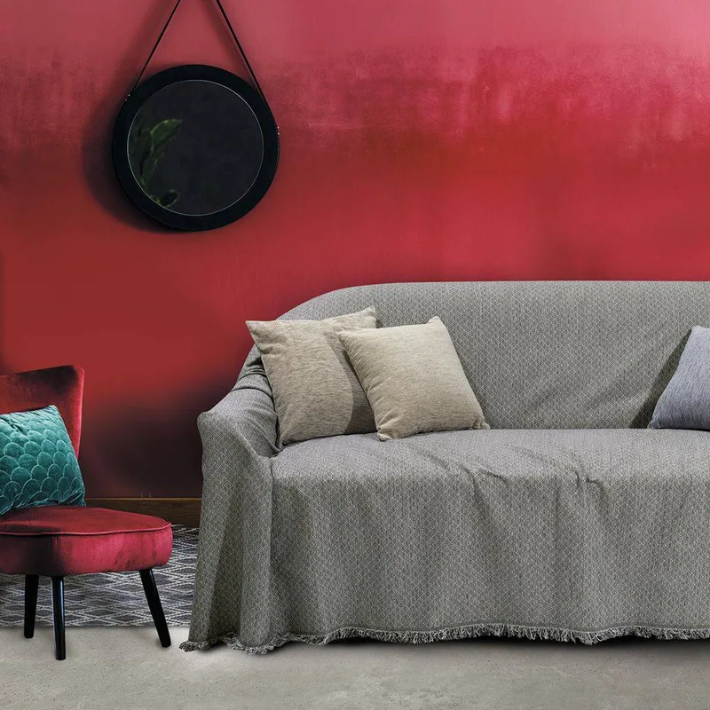 ΡΙΧΤΑΡΙ ΔΙΘΕΣΙΟ DAS HOME 0171 ΓΚΡΙ 180Χ250CM