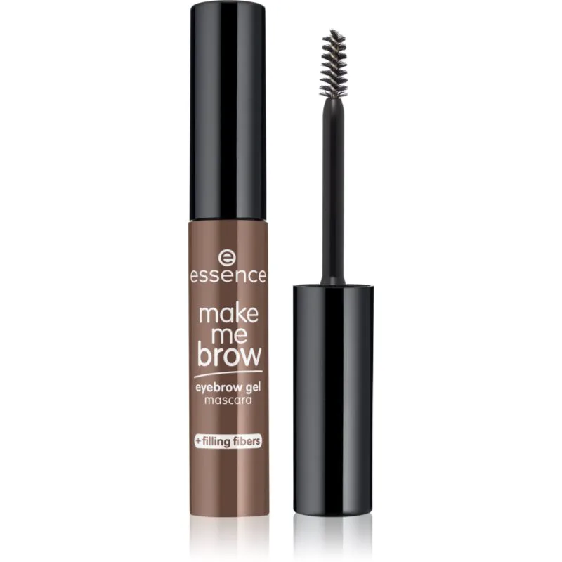 essence Make Me Brow τζελ για τα φρύδια απόχρωση 02 Browny Brows 3,8 ml