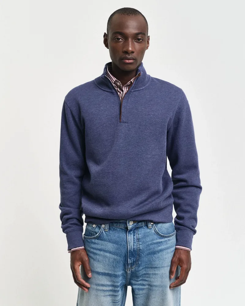 Gant Ανδρικό Φούτερ Half-Zip Regular Fit
