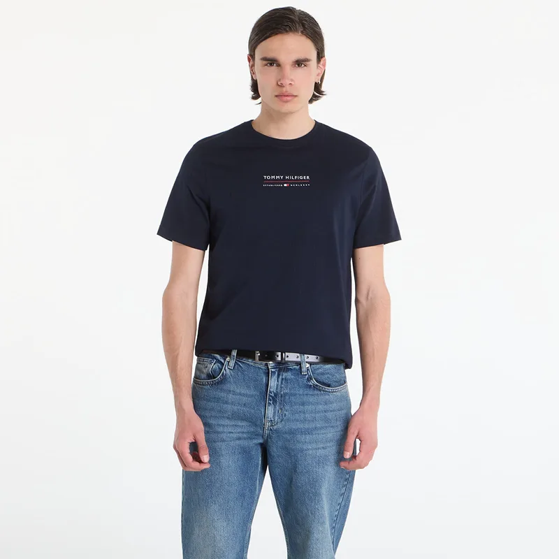 T-shirt Tommy Hilfiger Brand Love Lockup Tee Navy XL