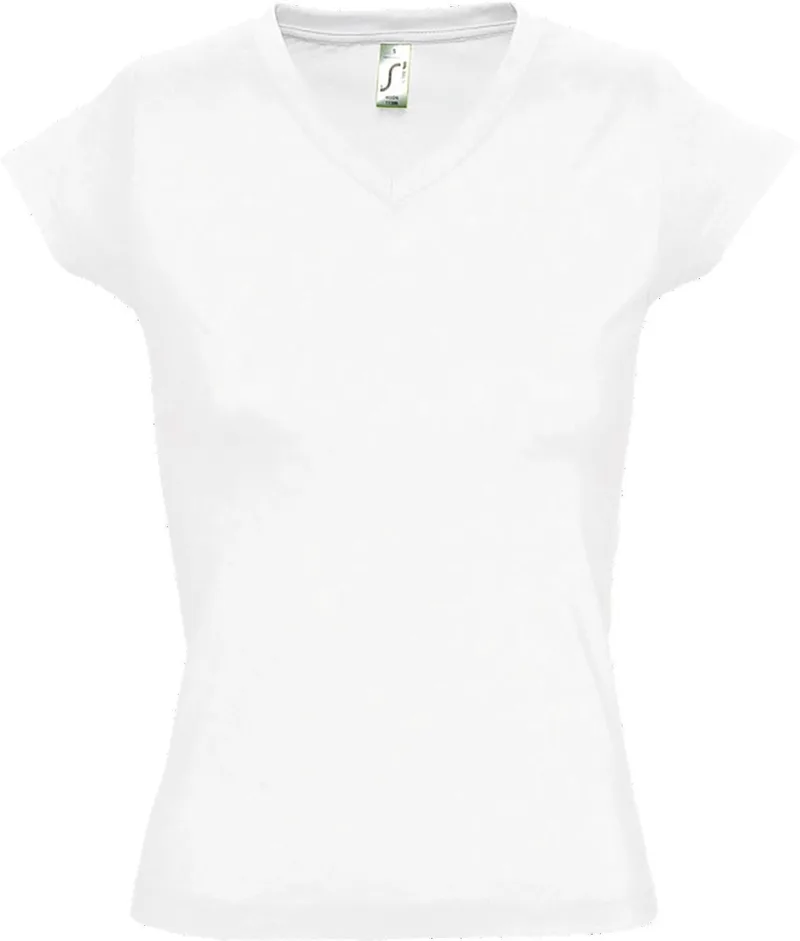 Γυναικείο T-shirt Moon SOLS 11388 White