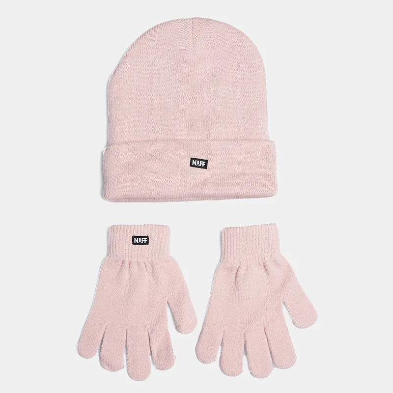 Nuff Kid's Knit Παιδικός Σκούφος & Γάντια (9000108704_60164)