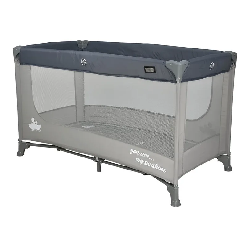 Παρκοκρέβατο Bebe Stars Sunshine Grey 883-186