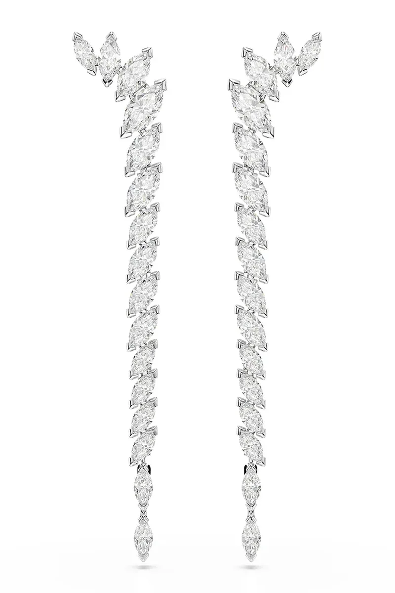 Swarovski σκουλαρίκια γυναικεία μεταλλικά ζιργκόν MESMERA
