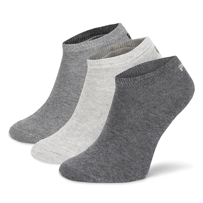 Κάλτσες κοντές Fila F9100-AW24 (3-pack) Γκρι