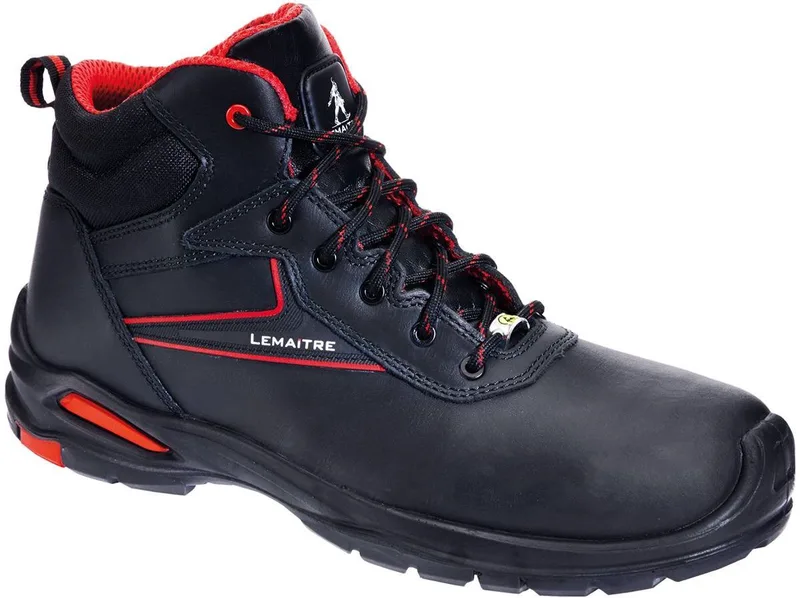 Μποτάκια Ασφαλείας George High S3 415201 Lemaitre Μαύρο