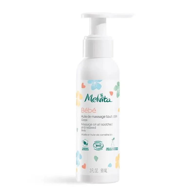 Melvita Organic Cuddly Massage Oil 90ml