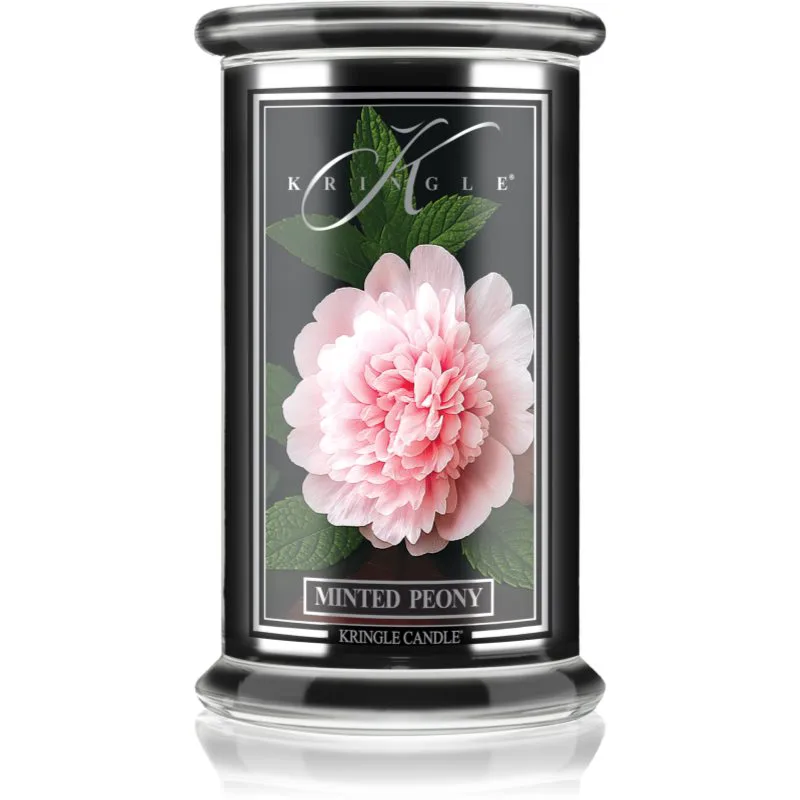 Kringle Candle Reserve Minted Peony αρωματικό κερί 623 γρ