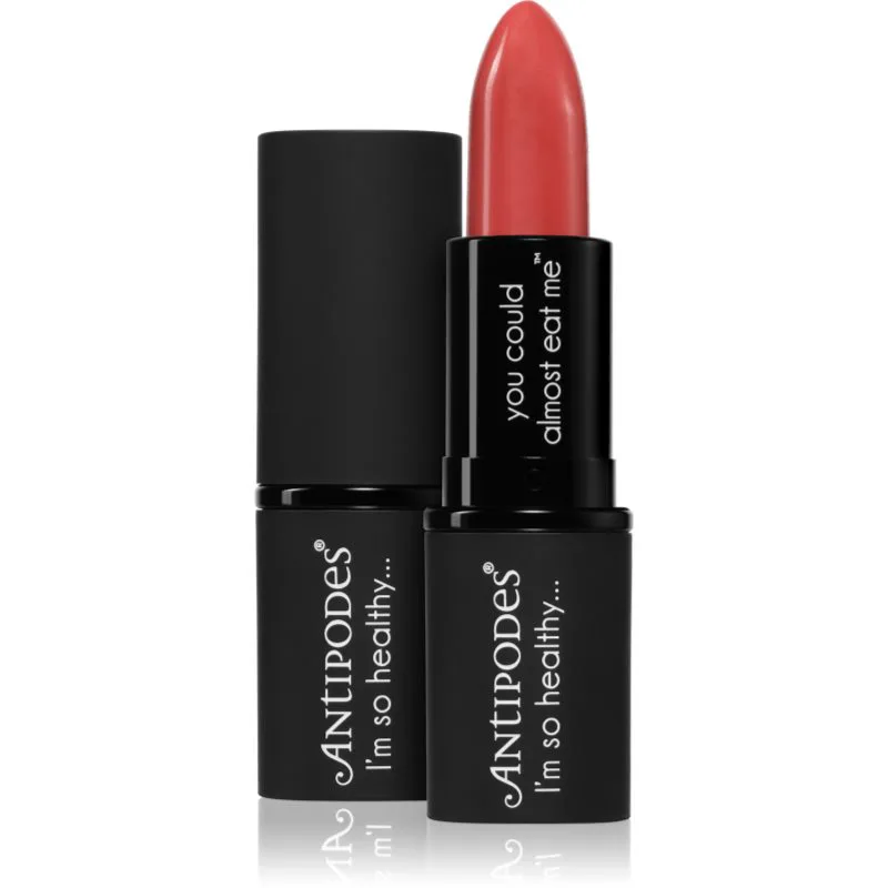 Antipodes Moisture-Boost Natural Lipstick θρεπτικό κραγιόν απόχρωση Dusky Sound Ροζ 4 γρ