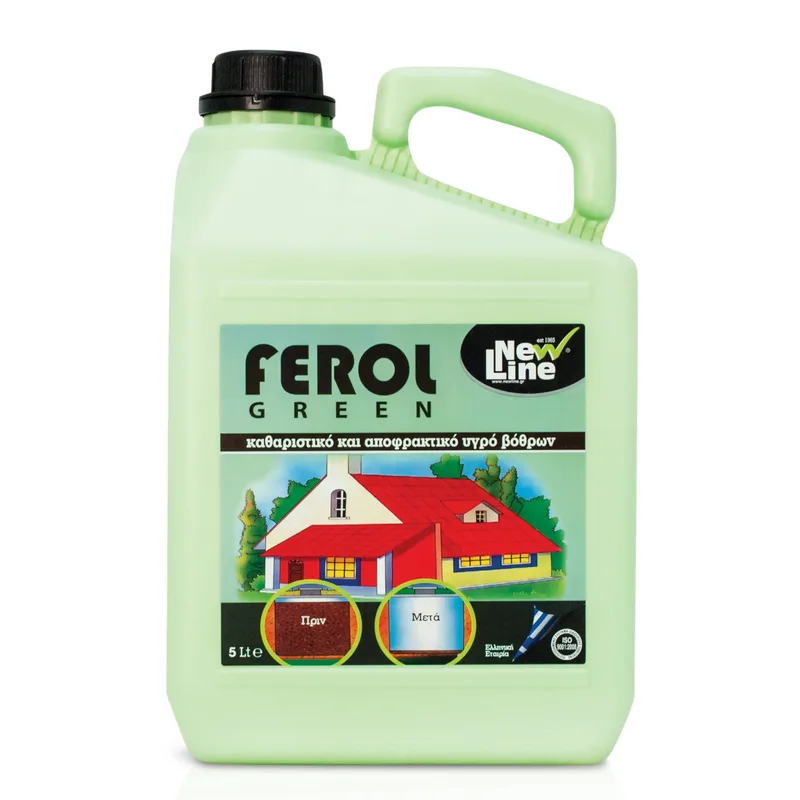 Αποφρακτικό-Καθαριστικό Βόθρων NEW LINE FEROL GREEN 5lt