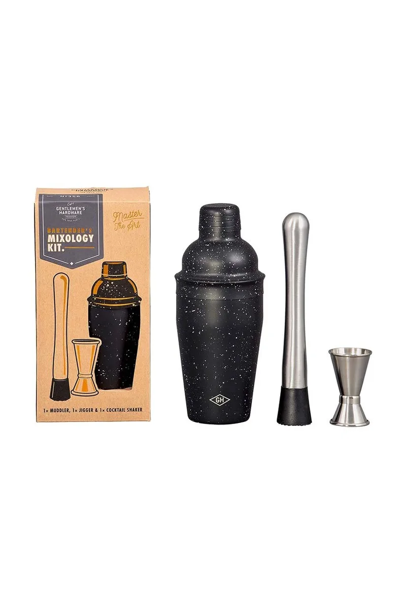 Σετ μπάρμαν Gentlemen's Hardware Bartender's Mixology Kit 3-pack