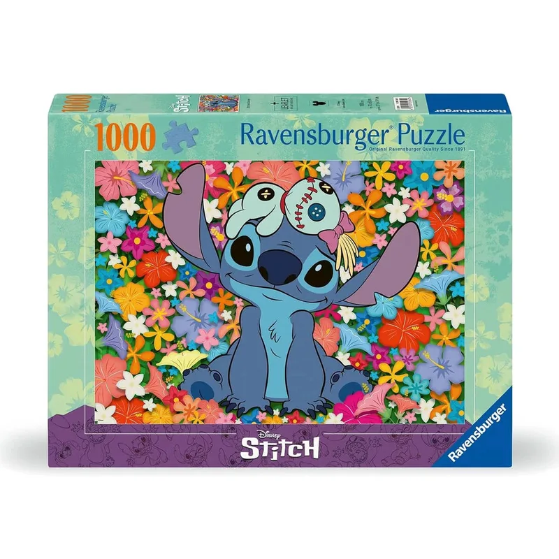 Παζλ Ravensburger Disney Stitch 1000 Τεμ. Stitch 12001264