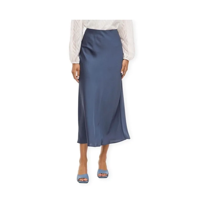 Μίντι φούστες Vila Noos Elette Skirt - Vintage Indigo